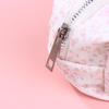 1Pcs Large Capacity Pencil Pouch Pink Small Floral Pencil Case Handheld Pen Bag Cosmetic Portable Gift For Office School Teen
