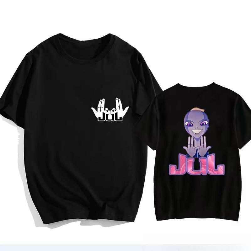 

Men s Maillot Jul Printed T-shirt Outdoor Street Cool Jul Shirt High Quality Men s Jul Harajuku Y2K Clothing T-shirt Tops S