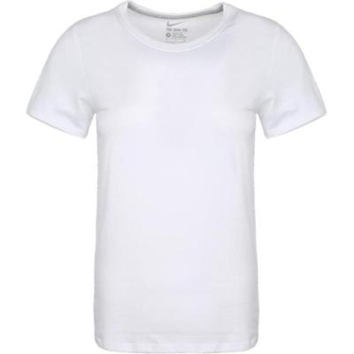 Comfortable Round Neck Casual Short Sleeve Regular T-Shirt Women Tops White 743041-100