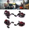 Casting Reel, Carbon Fibres Wheel Baitcasting Reel Left Right Hand Fishing Reel Magnetic Brake Fishing Maintenance Tool