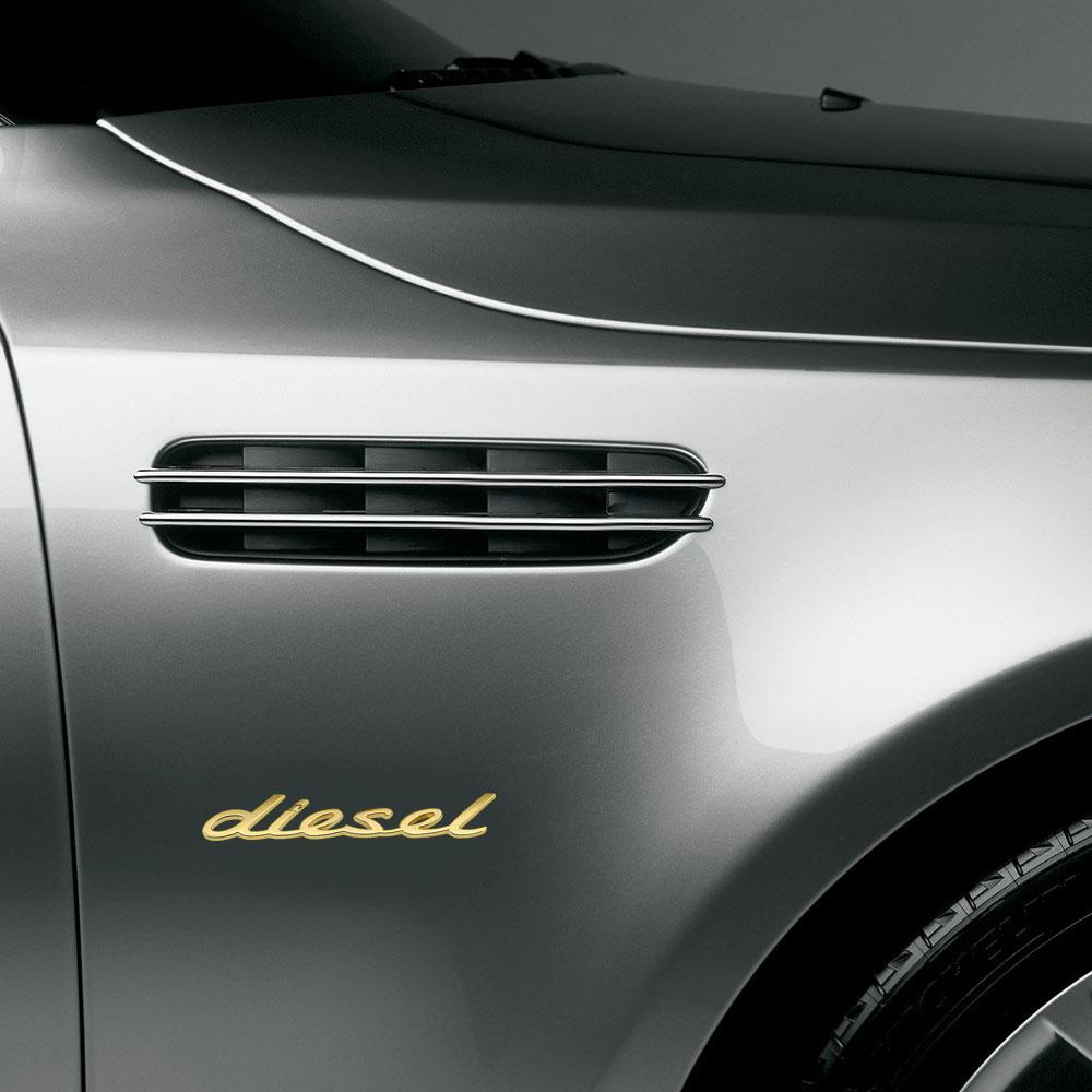 1Pc Car Zinc Alloy Trunk Decoration Emblem Decal Body Styling 3D Sticker Fender Badge Sticker Accessories