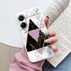 For Redmi 13C Pink Gold Marble Art Fashion Phone Case Soft Silicone Fundas Cover For Redmi13C 13 C Coque Matte Shockproof Bumper