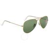 Ray Ban Aviator Classic Polarized Green Classic G 15 Unisex sunGlasses Rb3025 001 58 58