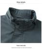 Men's High-End Business Casual Stand-Up Collar Windbreaker Jacket