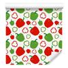 Paprika White and Coral Wallpaper for Living Room and Bedroom 50x1000