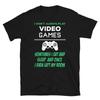Ich spiele nicht immer Videospiele T-Shirt Videospiele T-Shirt Lustiges Gamer Tee