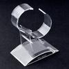 Clear Plastic Jewelry Bangle Cuff Bracelet Watch Display Stand Holder Rack