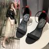 fashion sandalen women fashion sweet high quality high heel sandal shoes lady cute spring & summer