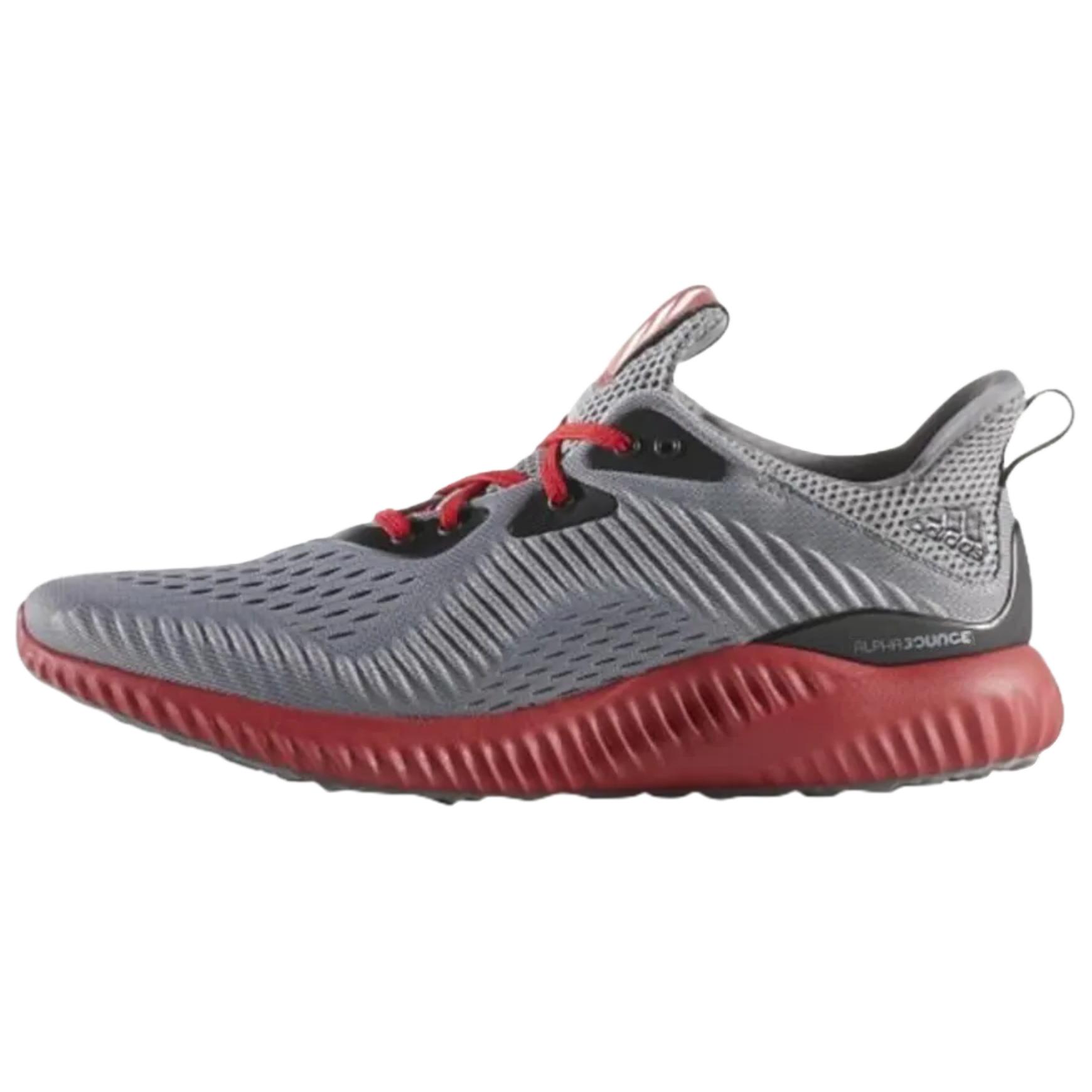 

Adidas Alphabounce EM Grey Power Red Men Sneakers Core-Black AC8049 42