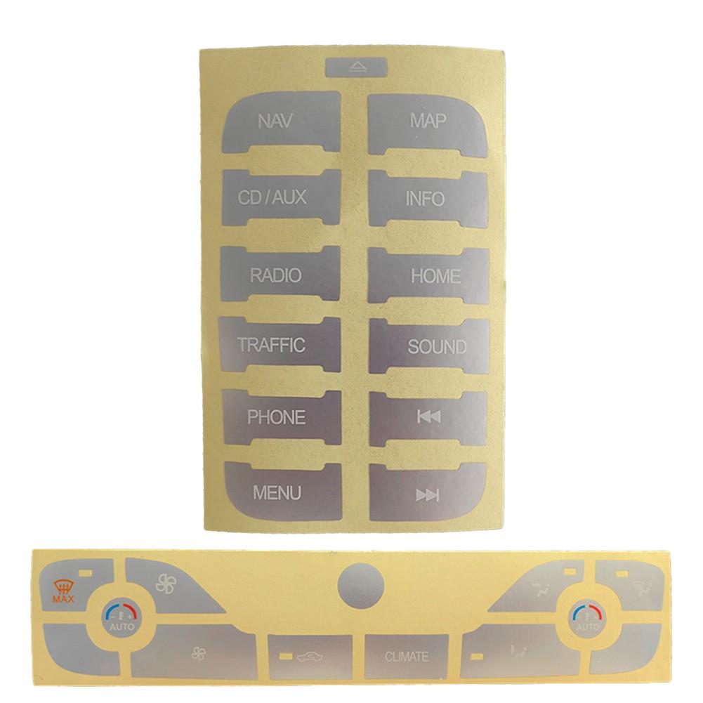 Stickers Button Repair Decal Sticker Buttons Repair