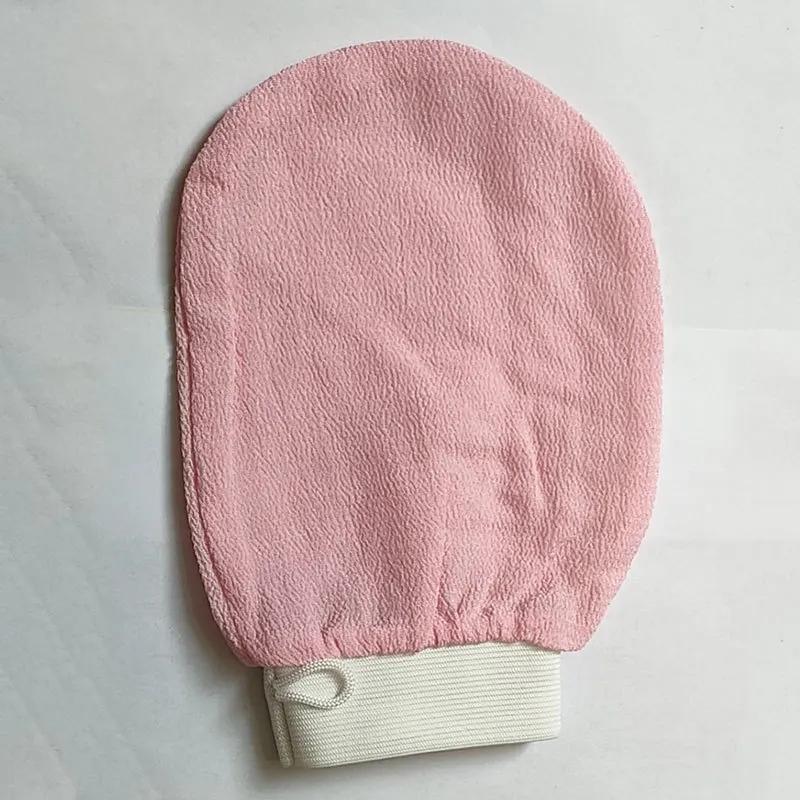 Rayon Bathing Gloves Multicolor Single Layer Rubbing Dead Skin Exfoliating Bathing Gloves Bathing Applicator Towel