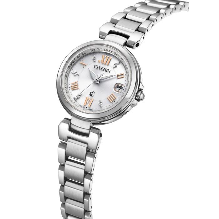 [CITIZEN] xC EC1030-50A Radio Watch Women's Silver/White