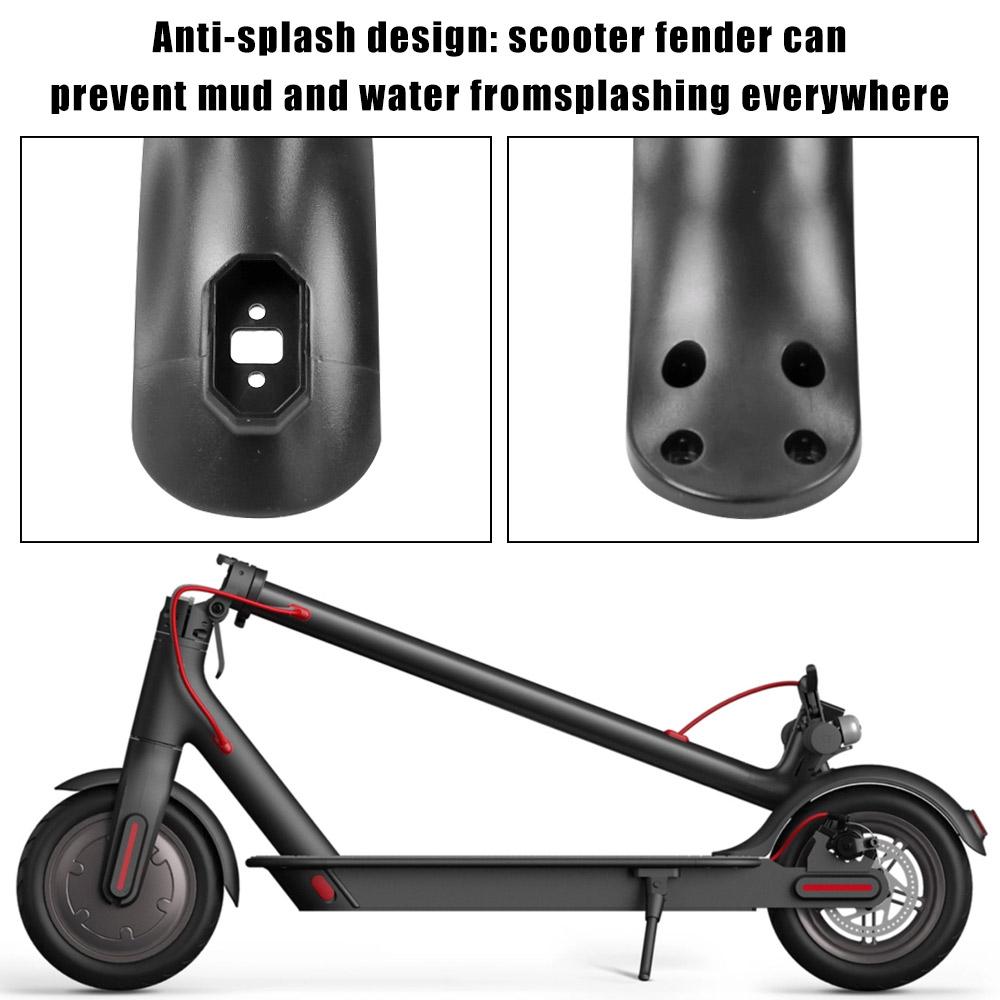 Electric Scooter Universal Mudguard 4 Screw Fender Applicable for Rear Fender Four-hole Scooter Mudguard Accessories