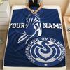 1 Stück Individueller Name MSV Duisburg Gemustert Flanell Decke Geeignet für Alle Jahreszeiten für Heimdekoration Wärme und Komfort Geschenke Urlaubsgeschenk_xia