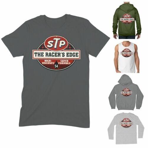 Stp The Runners Edge T Shirt - Highway Racing Motorcycle Biker Motor Oil 2XL