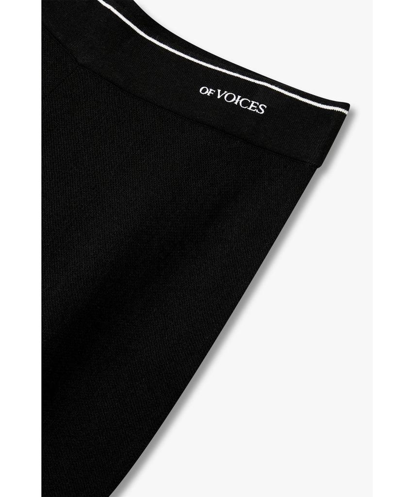 Bobeu Linen Blend Summer Knit Pants_Black 7156350005