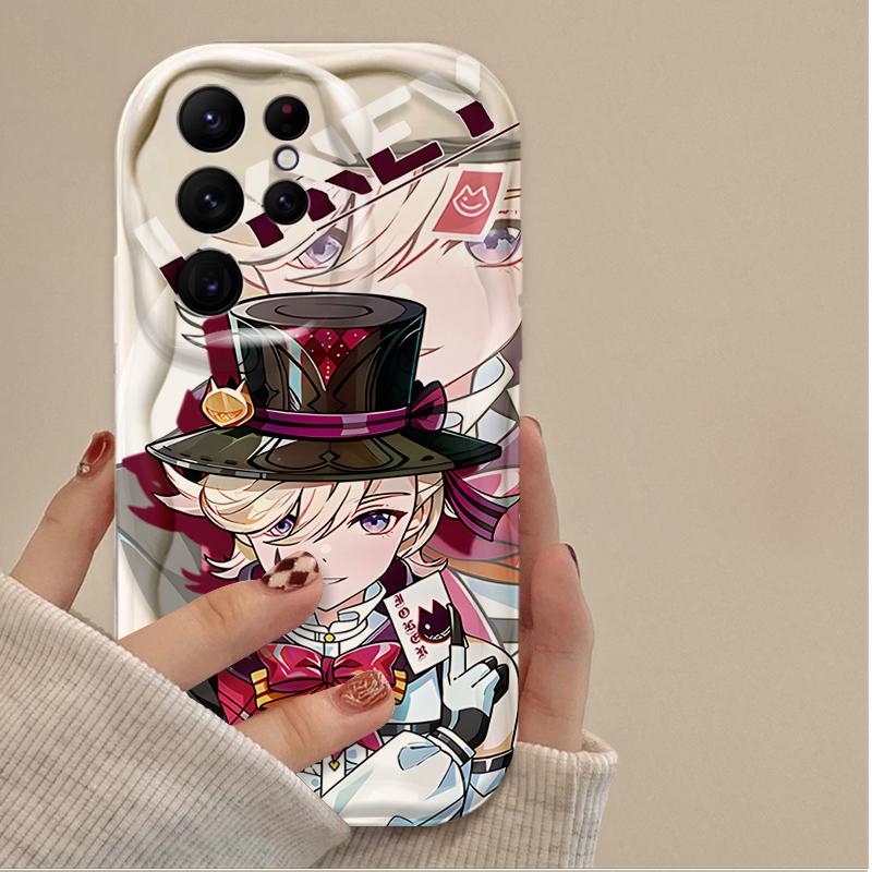 

Чохол Genshin Impact Для Samsung Galaxy S24 Ultra S23 S22 Plus S21 S20 FE A25 A55 A35 A15 A16 A05 A05S A06 М який силіконовий чохол Galaxy A05S