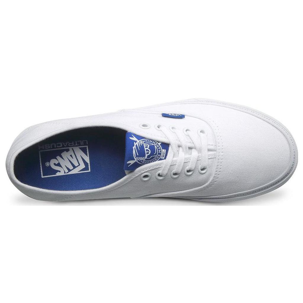 Vans Authentic Series Simple Solid Low-Top Canvas Shoes Unisex Sneakers White VN0A38BZN3A