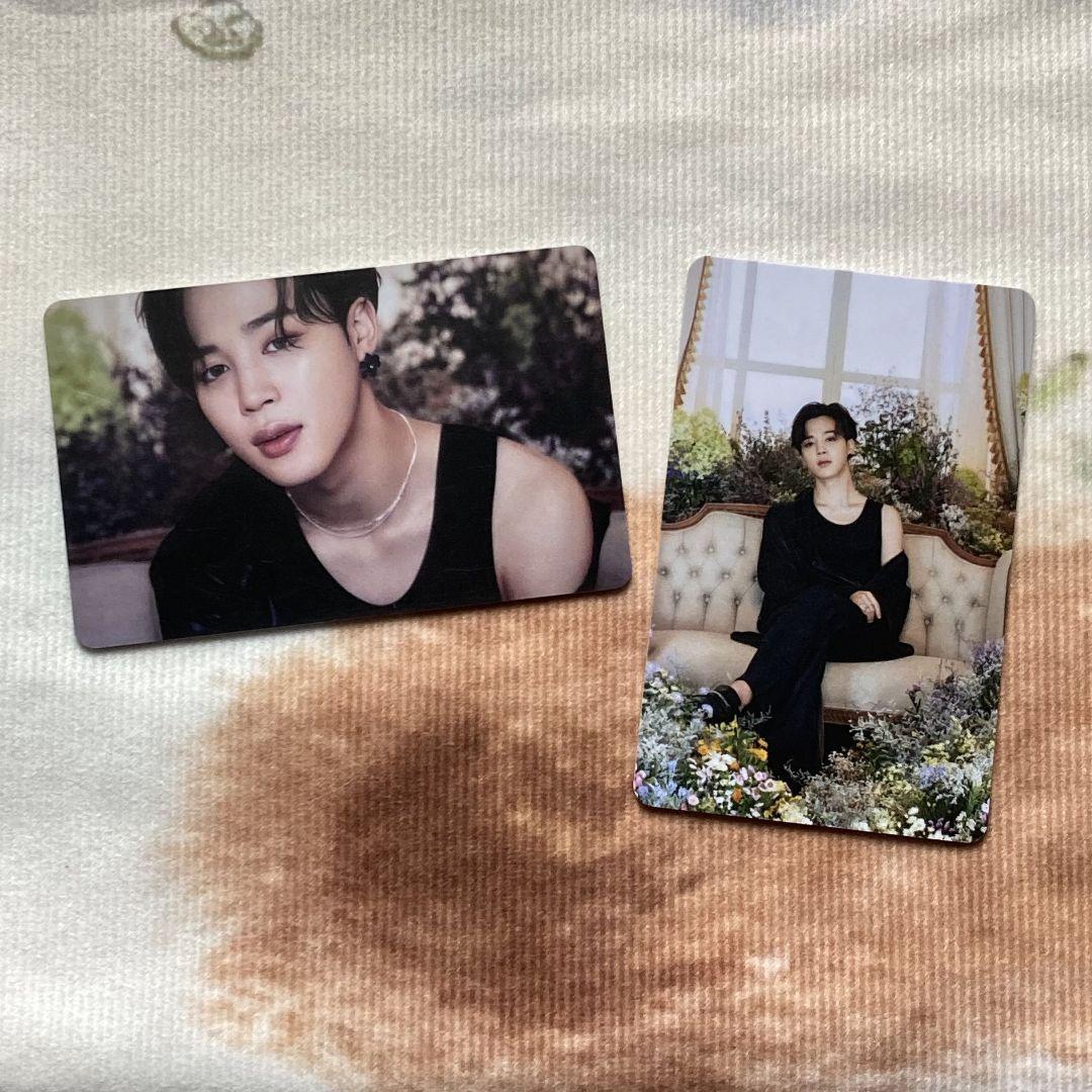 

[USED] Korean Jimin BTS BE Unreleased Lucky Drop Limited Trading Cards (2 pieces)