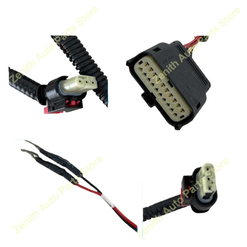Car Front Bumper Reversing Radar Harness Wiring With Fog Lights Interface For Tesla Model Y 1489045-04-D 148904504D 1489045 2024