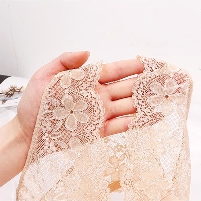 Floral Lace Panties for Women Open Crotch Free To Take Off Underwear Briefs Bow Tie Temptation Sexy Lingerie