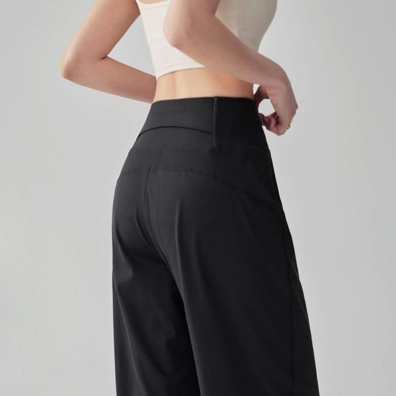 Women's High Waist Quick Dry Loose Fit Yoga & Running Pants