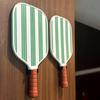 2Pcs Universals Pickleballs Paddles Holder Wall Mount Hanger Stainless Steel Pickleballs Fence Hook Tennis Rackets Clip