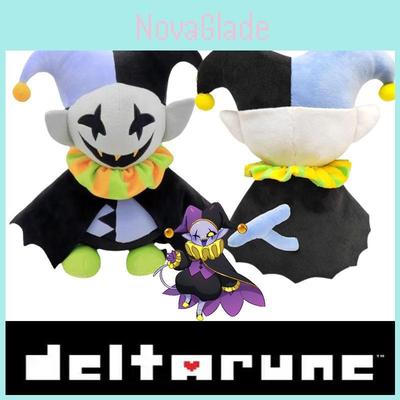 Deltarune Jevil Plüschtier | Joker Stoffpuppe | Weihnachtsgeschenk | Geburtstags-Sammlerstück