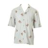 Bear Print Mens Pajama Top Poly Span Vevs119m