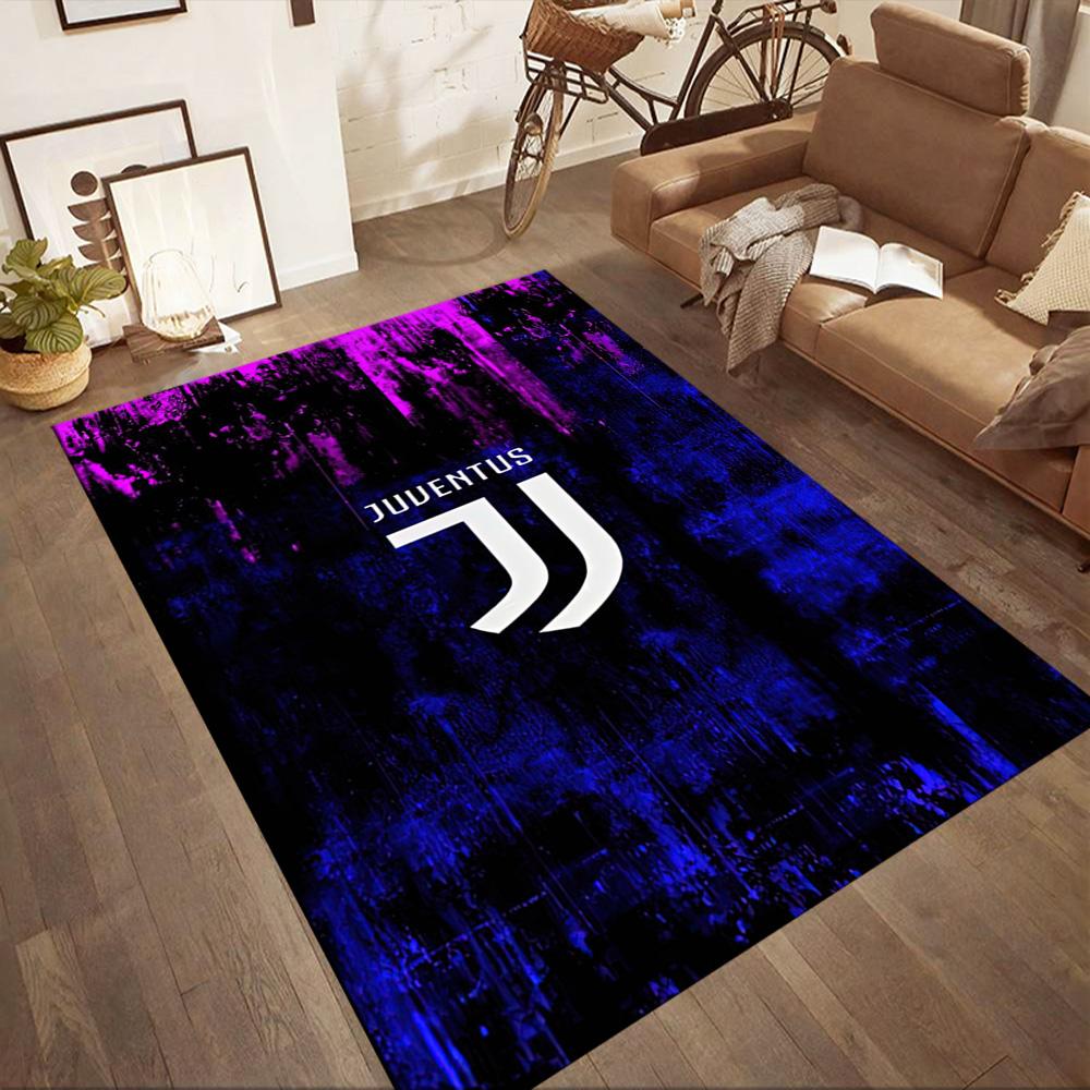 Juventus Floor Rug Office Rug Suitable For Playrooms Game Room Balcony Hallway Antislip Carpet Office Home Decor Best For Christmas