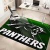 1pc Carolina Panthers Print Area Rug - Soft, Washable Non-Slip Indoor Mat, Living Room, Home Office Decorative Rug,Office Decorative