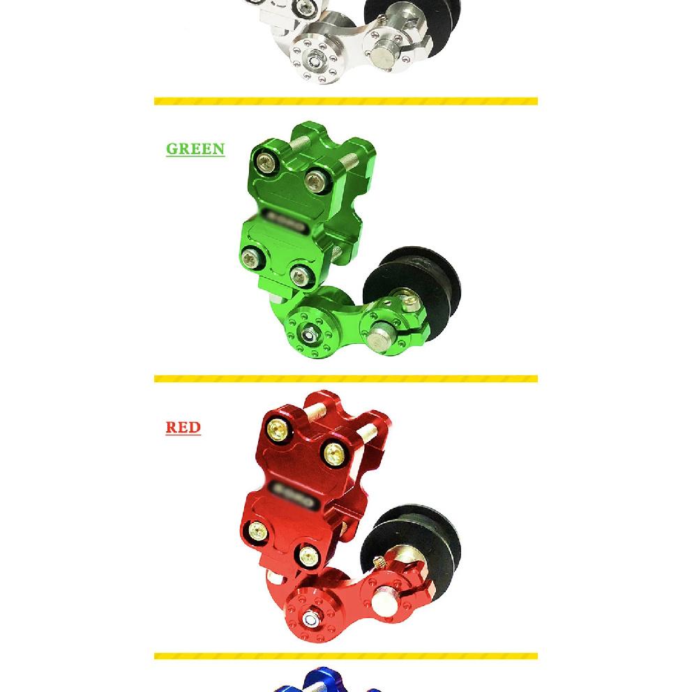 Motorcycle Universal Adjustment Accessories Adjuster Wheel Chain Tensioner Roller Tightener for Motorbike Motocross Chopper ATV