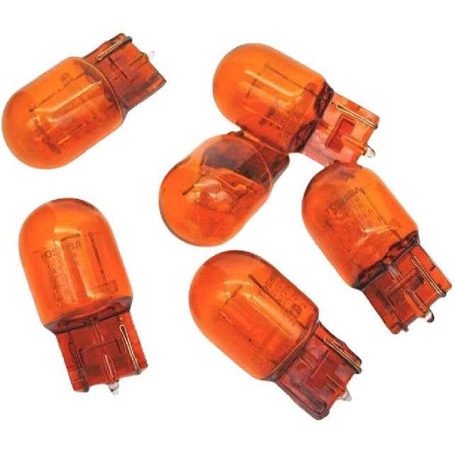 Pair (2) T20 7440 WY21W Turn Signal Light Bulb (12V 21W) Fit For 06 Accord CRV RAV4 REIZ Camry Corolla, 2000 Lexus Es300/Es330, 2010 Subaru, BMW E46