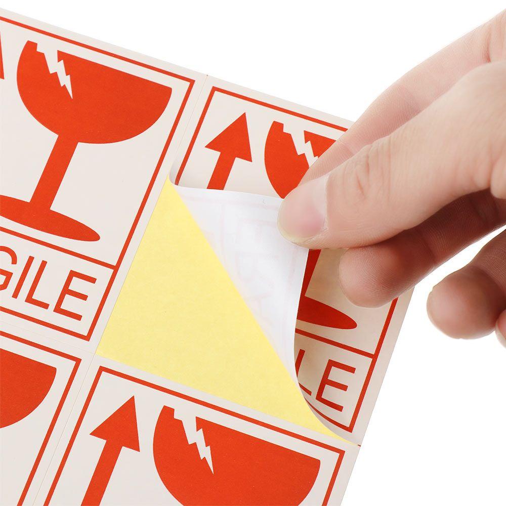 Hazard Sign Office Special Tag Shipping Express Label Fragile Warning Sticker Handle With Care Keep