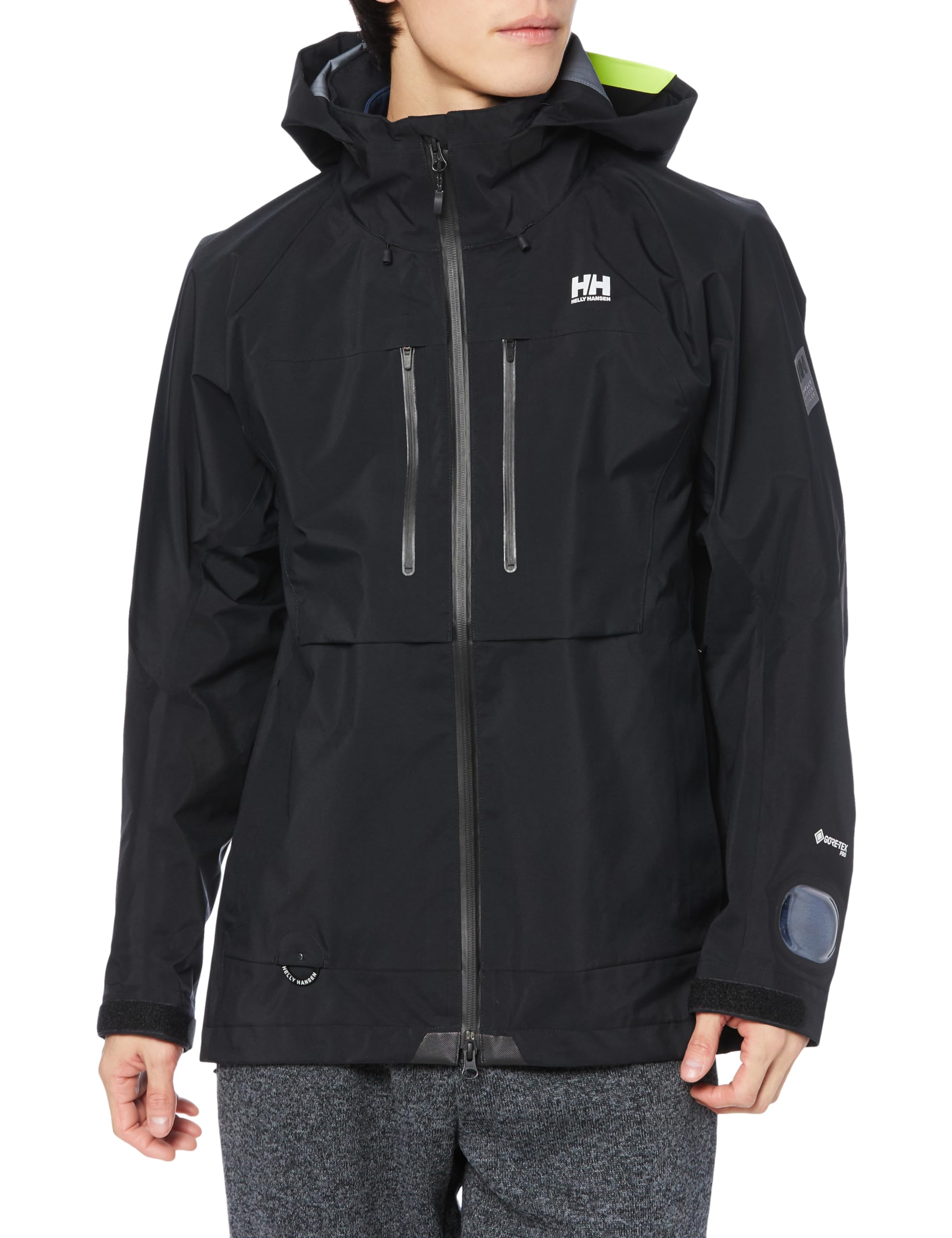 

Рибальська куртка Attractor Pro Jacket Waterproof Water Repellent TEX Unisex HH12407 Black M [Helly Hansen] Gore-Tex чорний