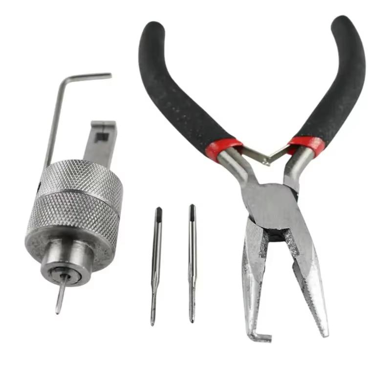 For Honda Ignition Car Lock Pin Removal Extractor Repair Tool Kit Peg Puller Box Ignition Lock Dowel Pin Removal Tool Kit Repair