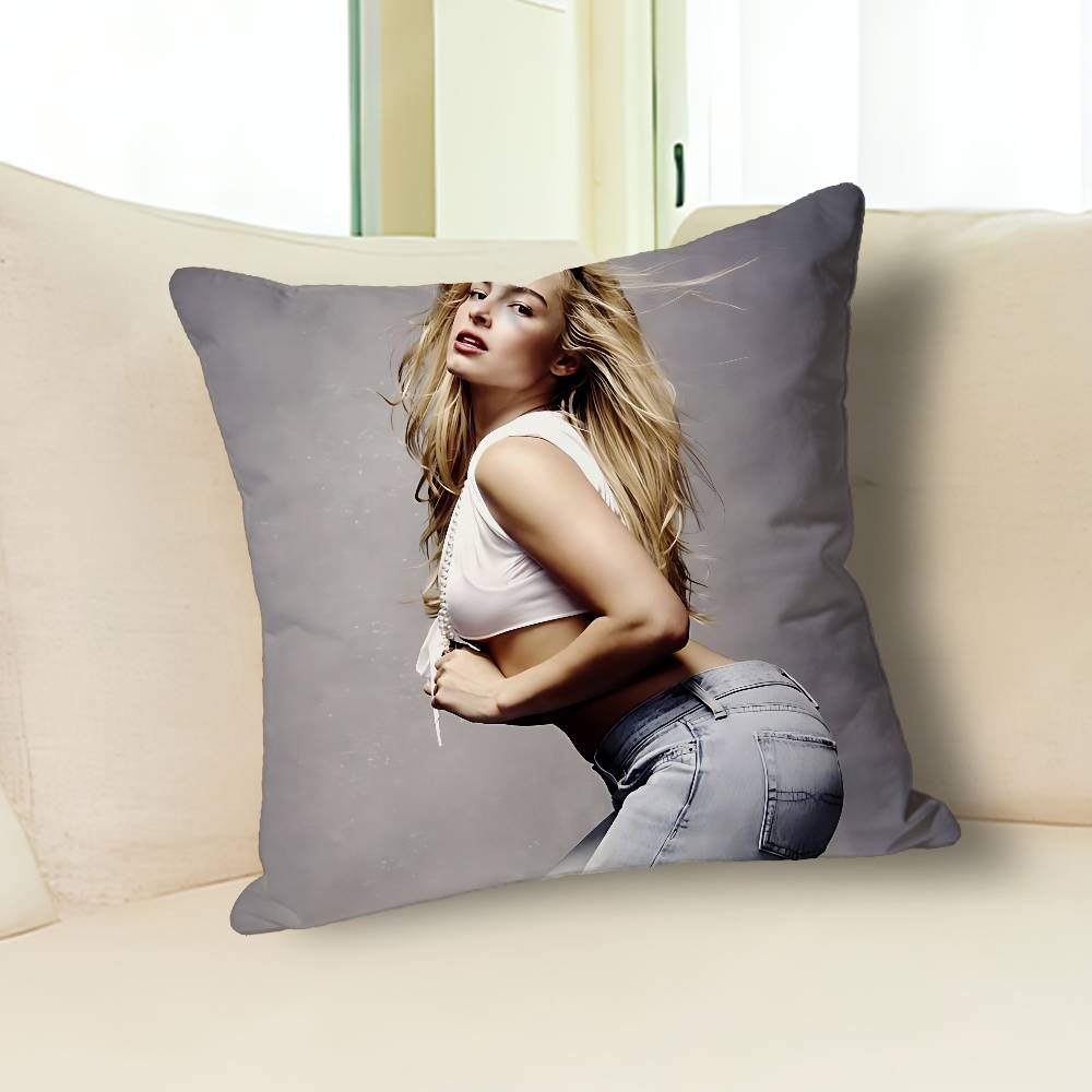 A-Addison Rae Singer Pillow Cases for Bedroom Living Room Sofa Home Decor Polyester Cushion Cover with Zipper