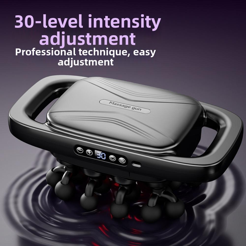 8/16/22-Head Fascia Massager High-Frequency Vibration Handheld Muscle Massage Machine Full Body