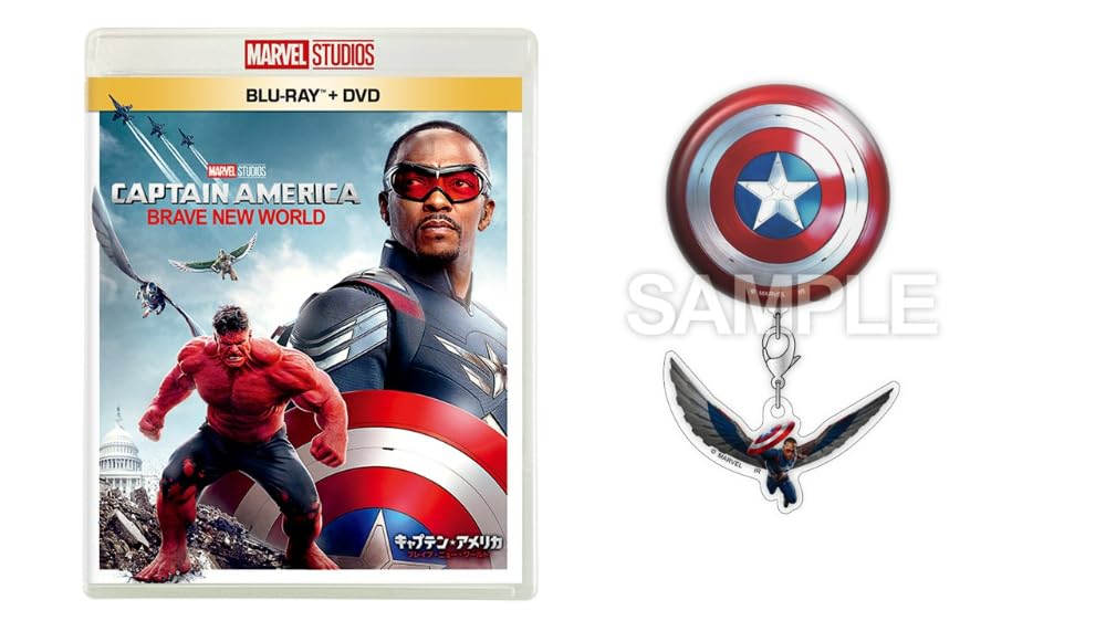 

Captain Brave New World DVD Set Includes a Charm and Badge Collection America Blu-ray + [Blu-ray]
