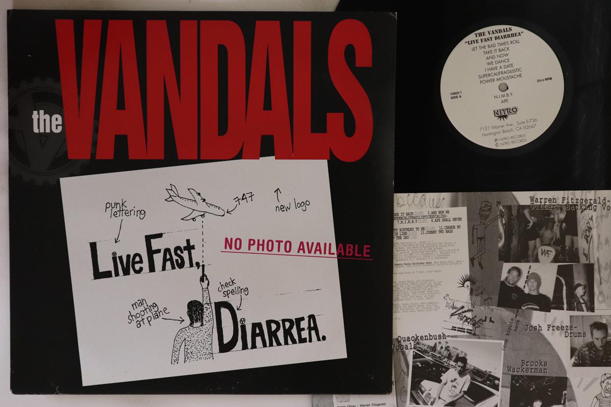 

LP Record VANDALS - Live Fast Diarrhea 158021 NITRO 1995 US Rock Used