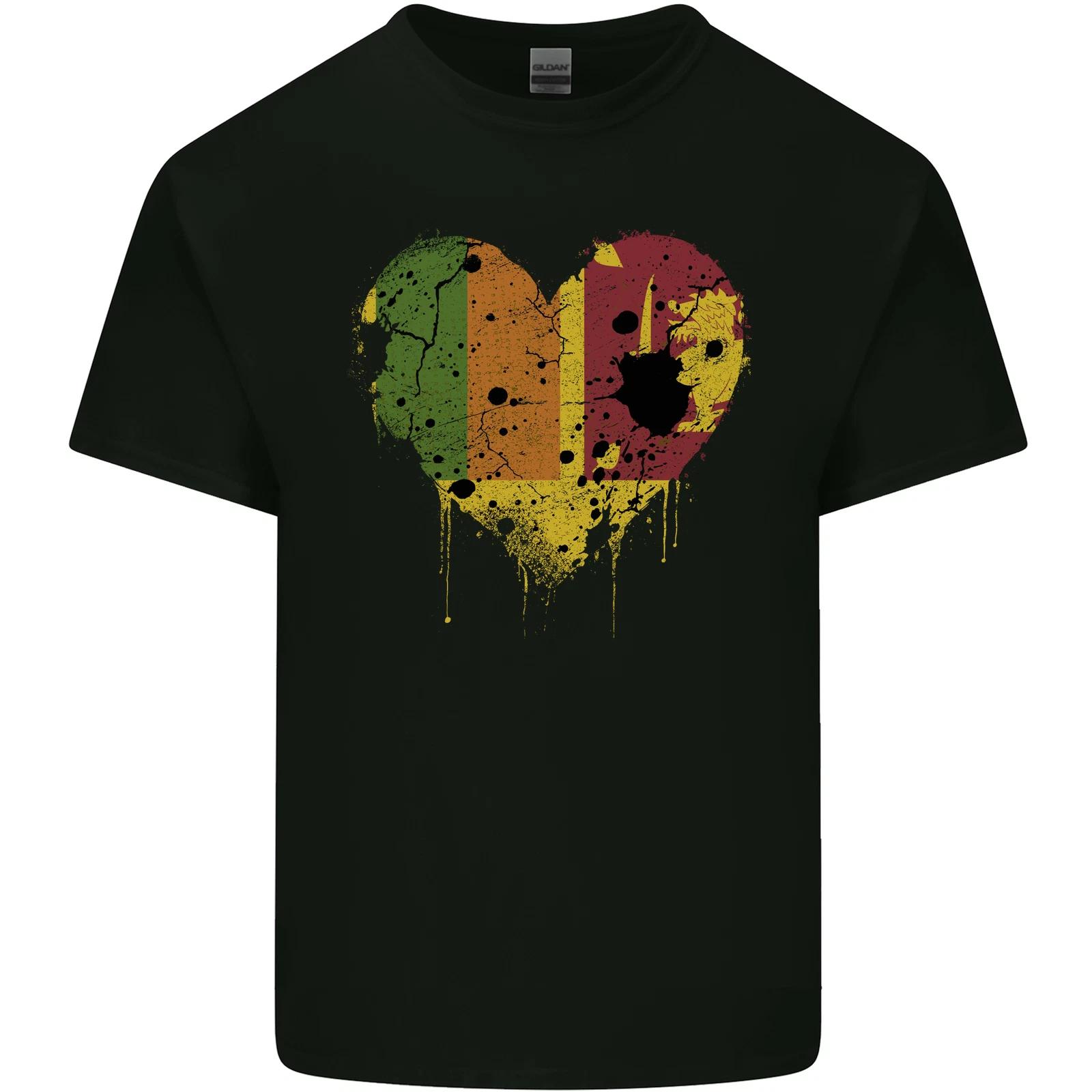 

Love Sri Lankan Flag Sri Lanka Day Football Kids T-Shirt Childrens XL