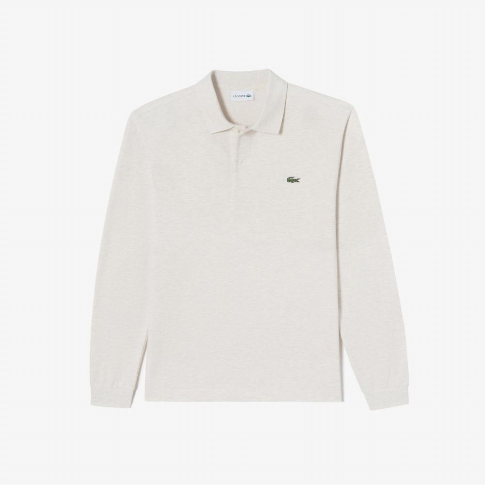 

LACOSTE Mens French Regular Fit Basic Long Sleeve Polo PH732E53N XFJ