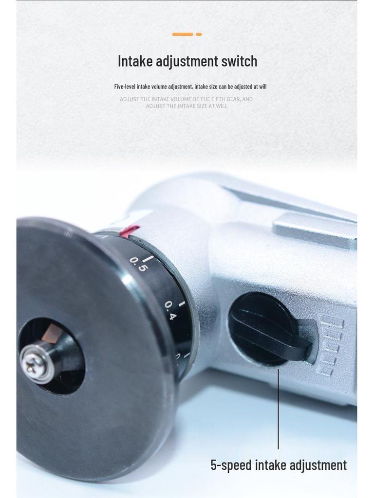 Handheld 45° Pneumatic Chamfering Tool for Metal Deburring and Grinding