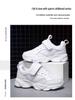 2025 Spring Kids Solid Color Soft Sole White Leather Sports Shoes