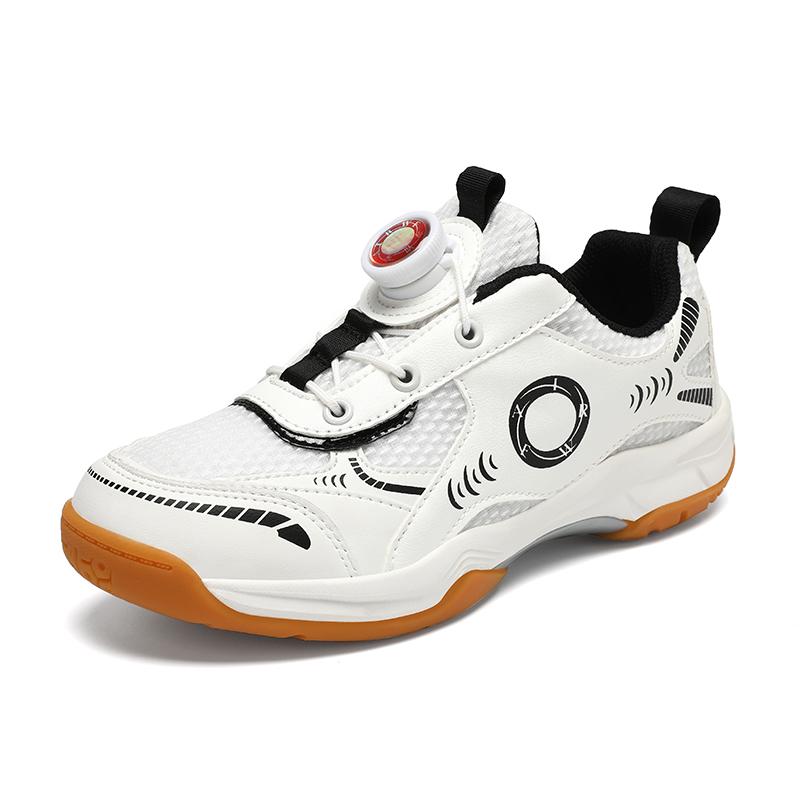 

Желтые кроссовки для бадминтона с ручкой, детские тренировочные кроссовки, профессиональные детские теннисные туфли, дышащие, нескользящие, для тренировок, для мальчиков и девочек 35