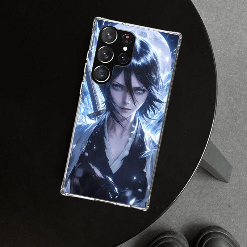 Bleach Kuchiki Rukia Phone Case Cover for Samsung Galaxy S26 S25 Edge S24 S23 Ultra S22 Plus S21 FE S20 + Art Customized Fundas