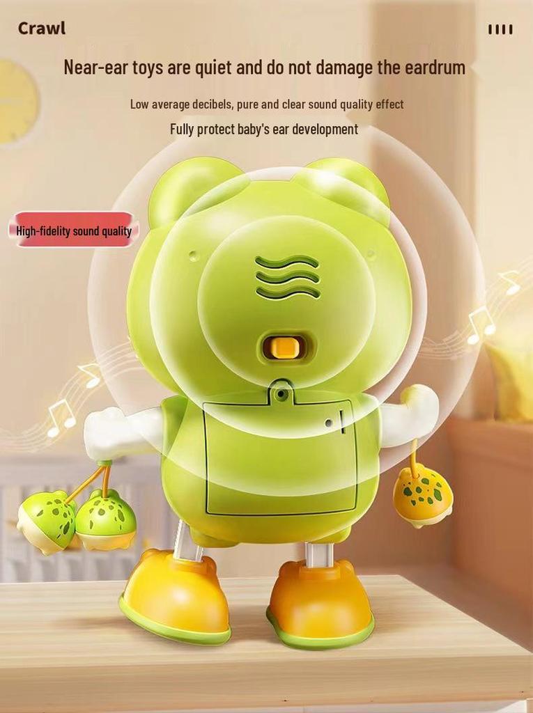Frog Toy for Baby Head-Raising & Tracking (0-12 Months)