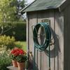 Rust-Proof Garden Storage Rack Silver Finish Garden Hose Hanger Water Pipe Organization  Garden Use