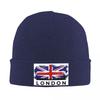 London UK England Warm Knitted Cap Fashion Bonnet Hat Autumn Winter Outdoor Beanies Hats for Men Women Adult