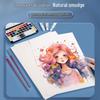 300g Fine Grain Watercolor Paper for Art Students - Thickened for Sketching & Children's Practice